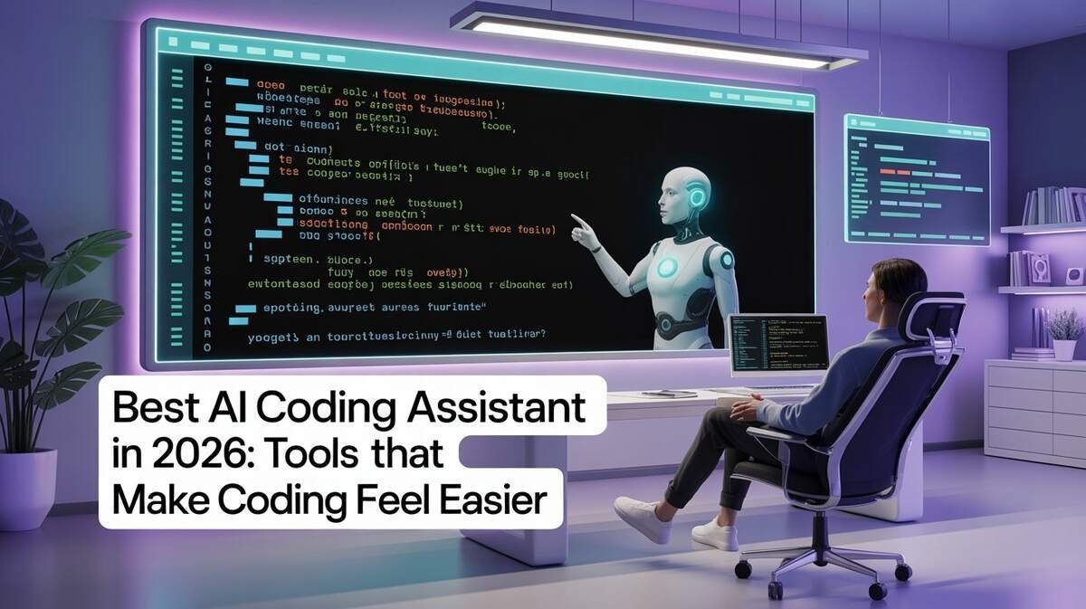 Best AI Coding Assistant in 2026 Tools That Make Coding Feel Easier - Best AI Coding Assistant