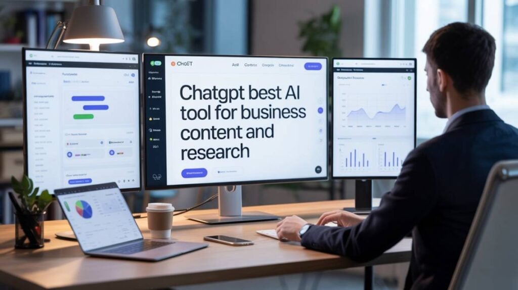 ChatGPT Best AI Tool for Business Content and Research