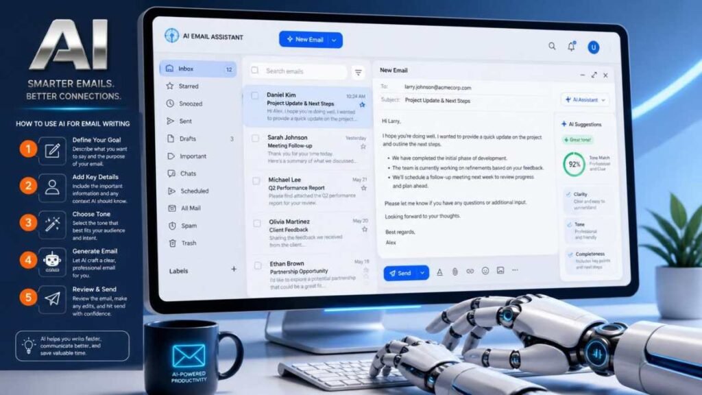 Step-by-Step: How to Use AI for Email Writing