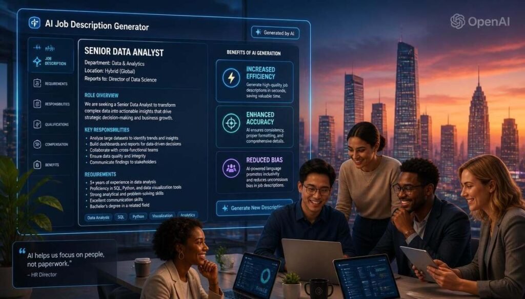 Key Benefits of Using an AI Job Description Generator